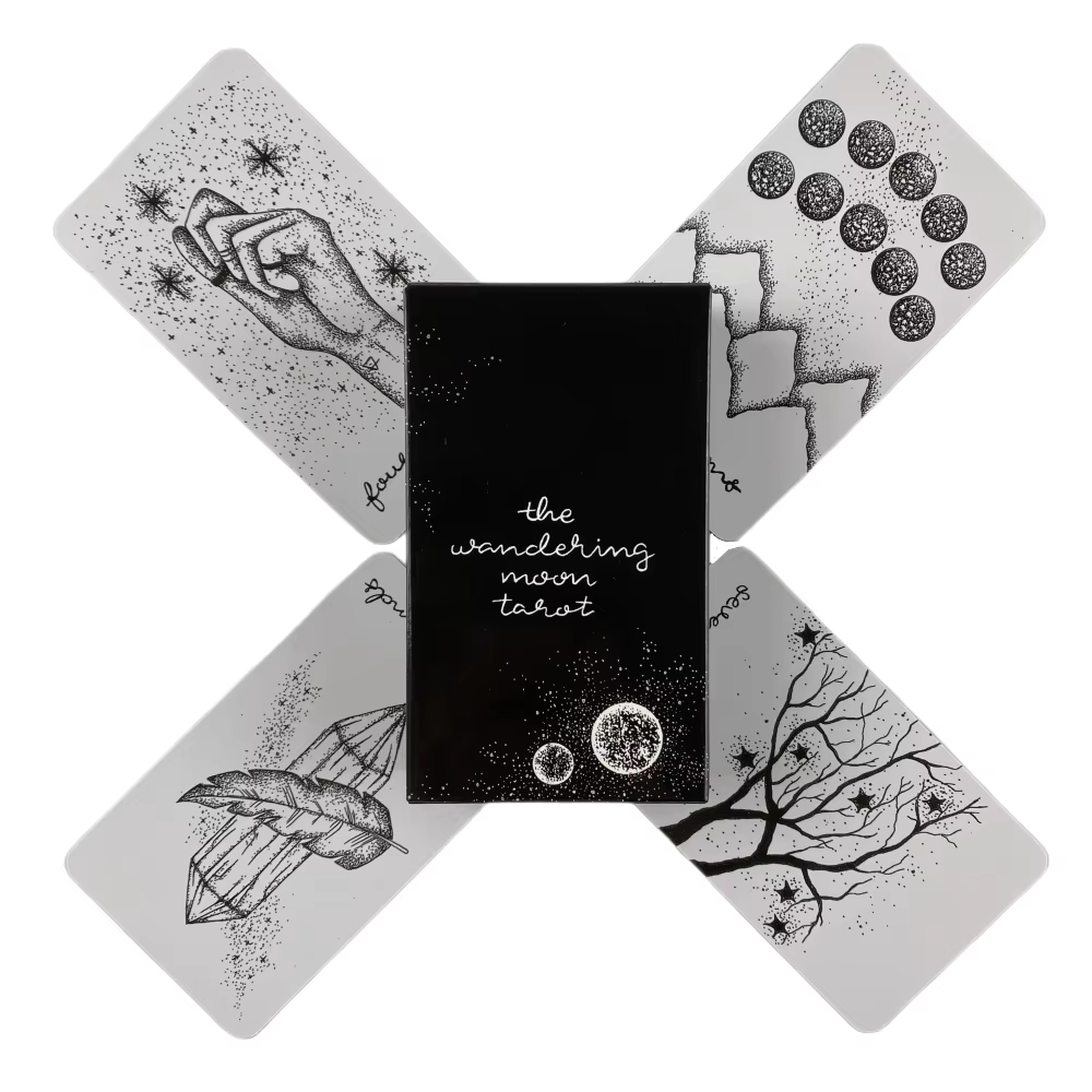 Board Game Of Life - Talie Tarota Wędrujący Księżyc, 78 kart,