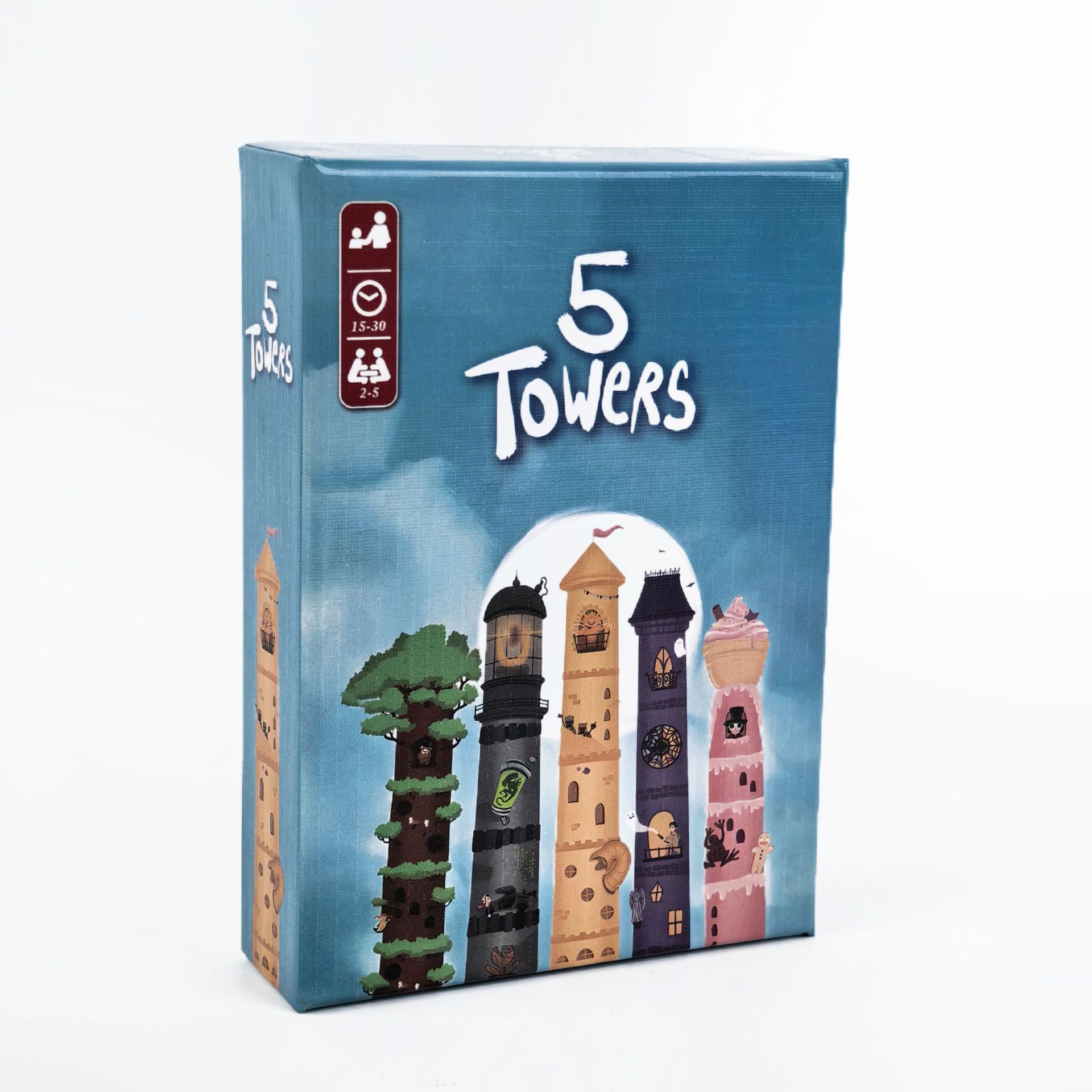 Gra planszowa 5 Towers - układ – Strategy Board Game recenzja i cena