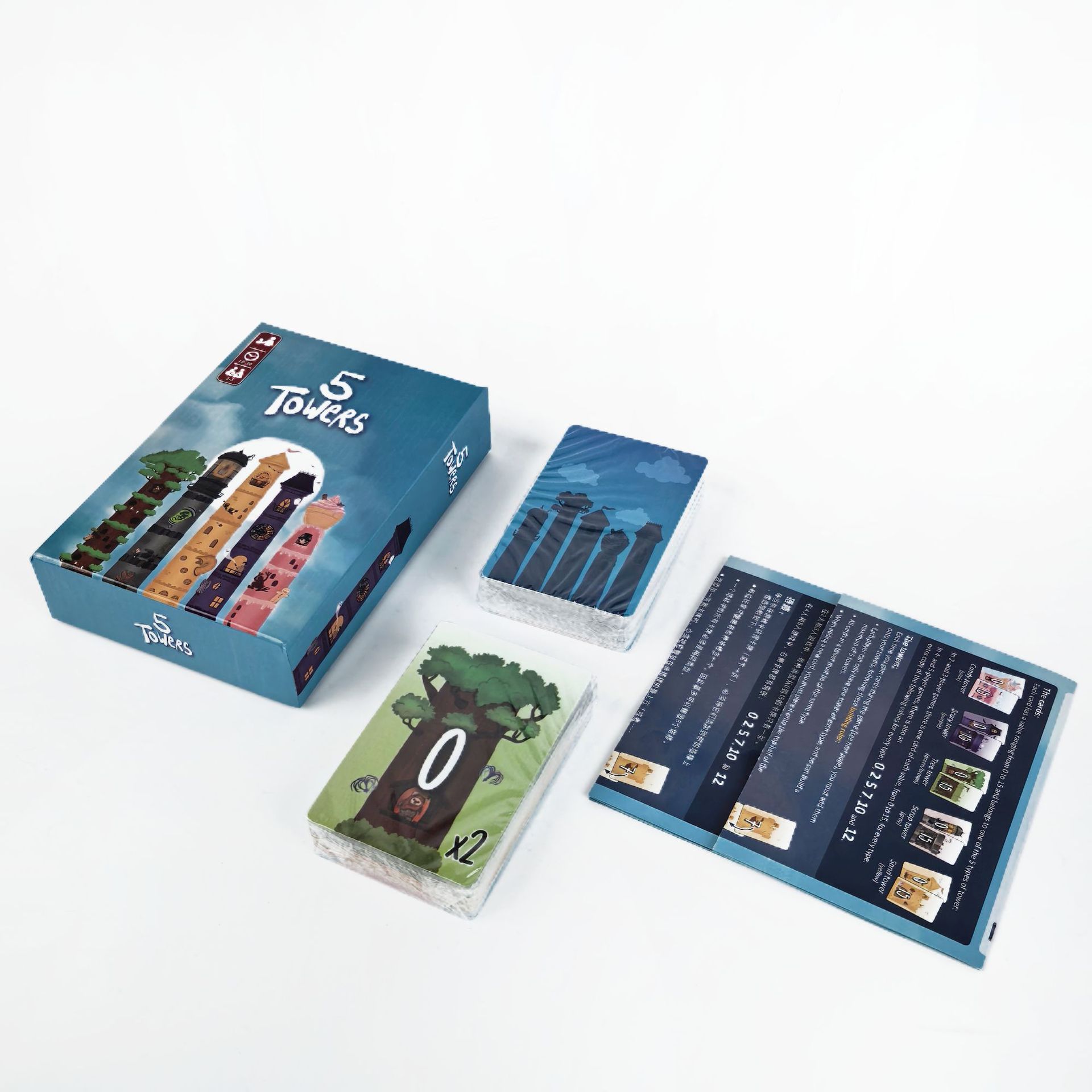 Gra planszowa 5 Towers - układ – Strategy Board Game recenzja i cena