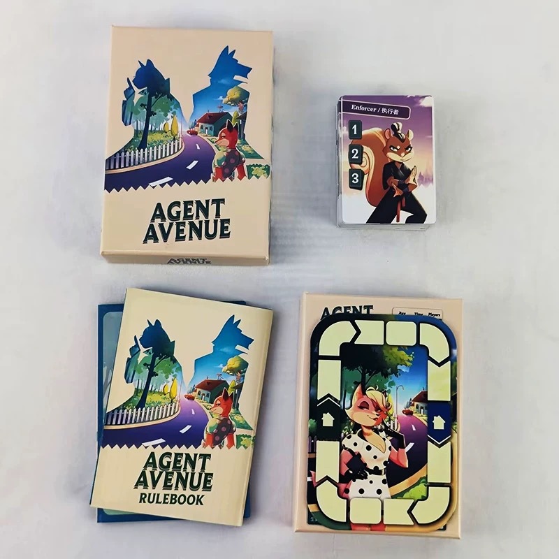 Agent Avenue – gra planszowa,  – Board Game Live recenzja i cena